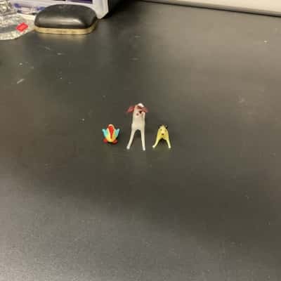 Mini hand blown animal glass animals