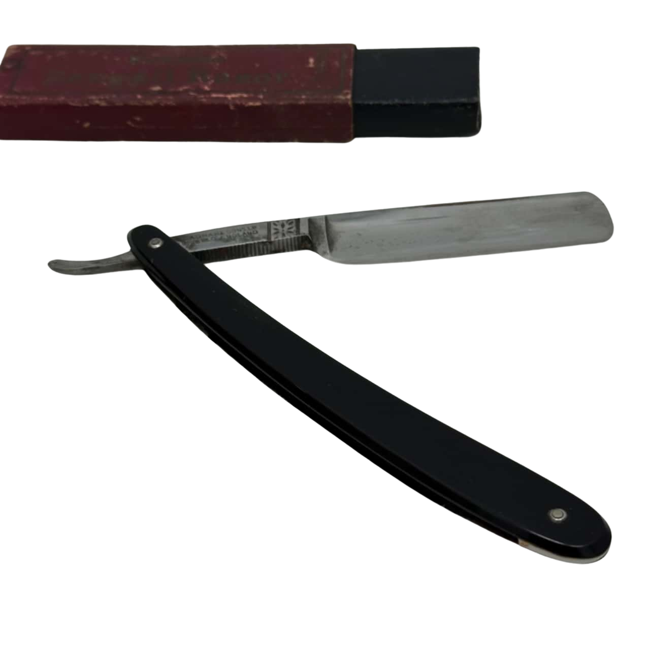 Vintage Bengale Cut Throat Razor made in Sheffield England in original box(s)