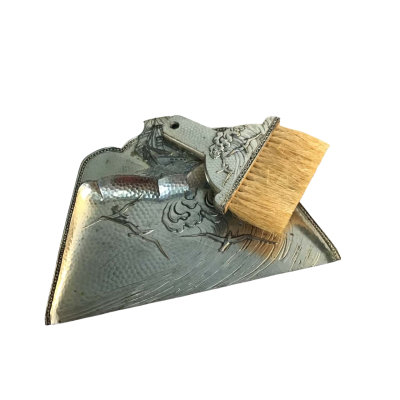 Silver plated Butlers Crumb Tray Set