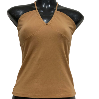 Seed Womens  Halter neck Cami Size XS   Brown 
