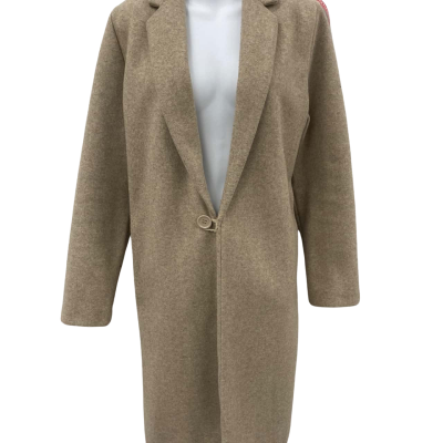 Zara Womens  Size L Beige Trench Coat 