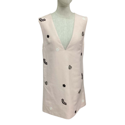  Isla Mini Sleeveless Dress Soft Pink 