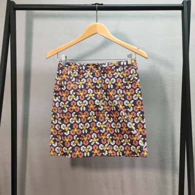 Gorman Geometric Triangle Mini Skirt – Size 8