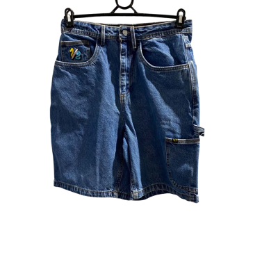 Half Half Mens Denim Shorts Size 30