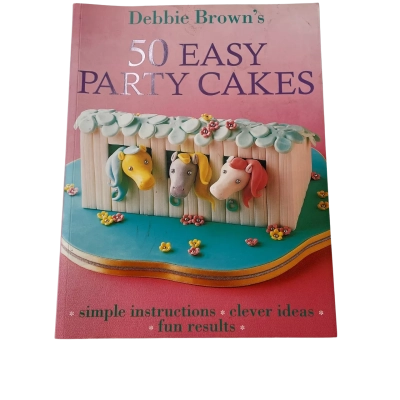 Debbie Brown’s party cake books X2 hardcover