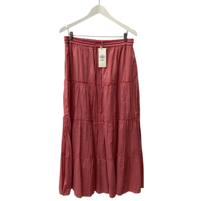 Adrift Danica L Pink Tiered Skirt In Clare Valley 