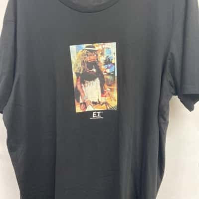 ET  Mens  Size XXL Short Sleeve T-shirt Black  