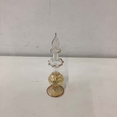 Perfume bottle -glass with stopper 