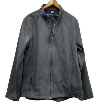 Biz Collection Mens  Size XL Windbreaker Dark Grey 