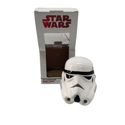 Disney Star Wars Stormtrooper 3D Helmet Ceramic Money Bank – BNIB #StarWarsCollectibles #StormtrooperBank #DisneyNerd