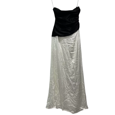 Meshki Womens Dress Size S Black  / White 