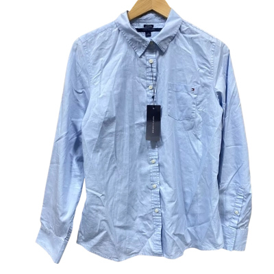 Tommy Hilfiger Light Blue Long Sleeve Shirt Size L