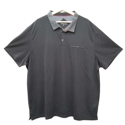 2 Tarocash Mens  Size 5XL Black Polo Shirt 