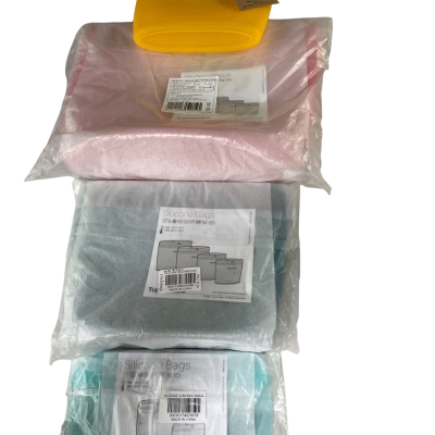 Tupperware Silicone Bags. Small, Medium and Extra Large 
