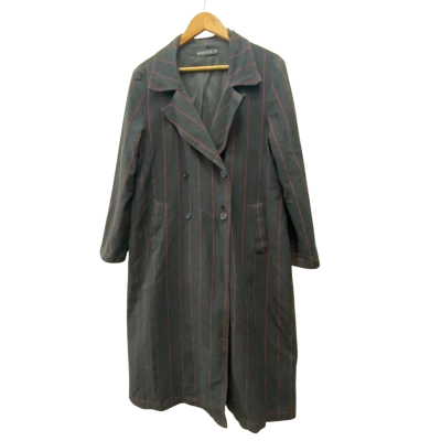 Dangerfield Womens  Size 14 Trenchcoat Black  