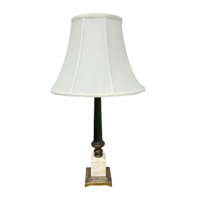 Large Marble Base Lamp (No Cord)