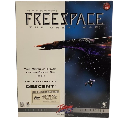 Descent: FreeSpace - The Great War PC CD-ROM Video Game