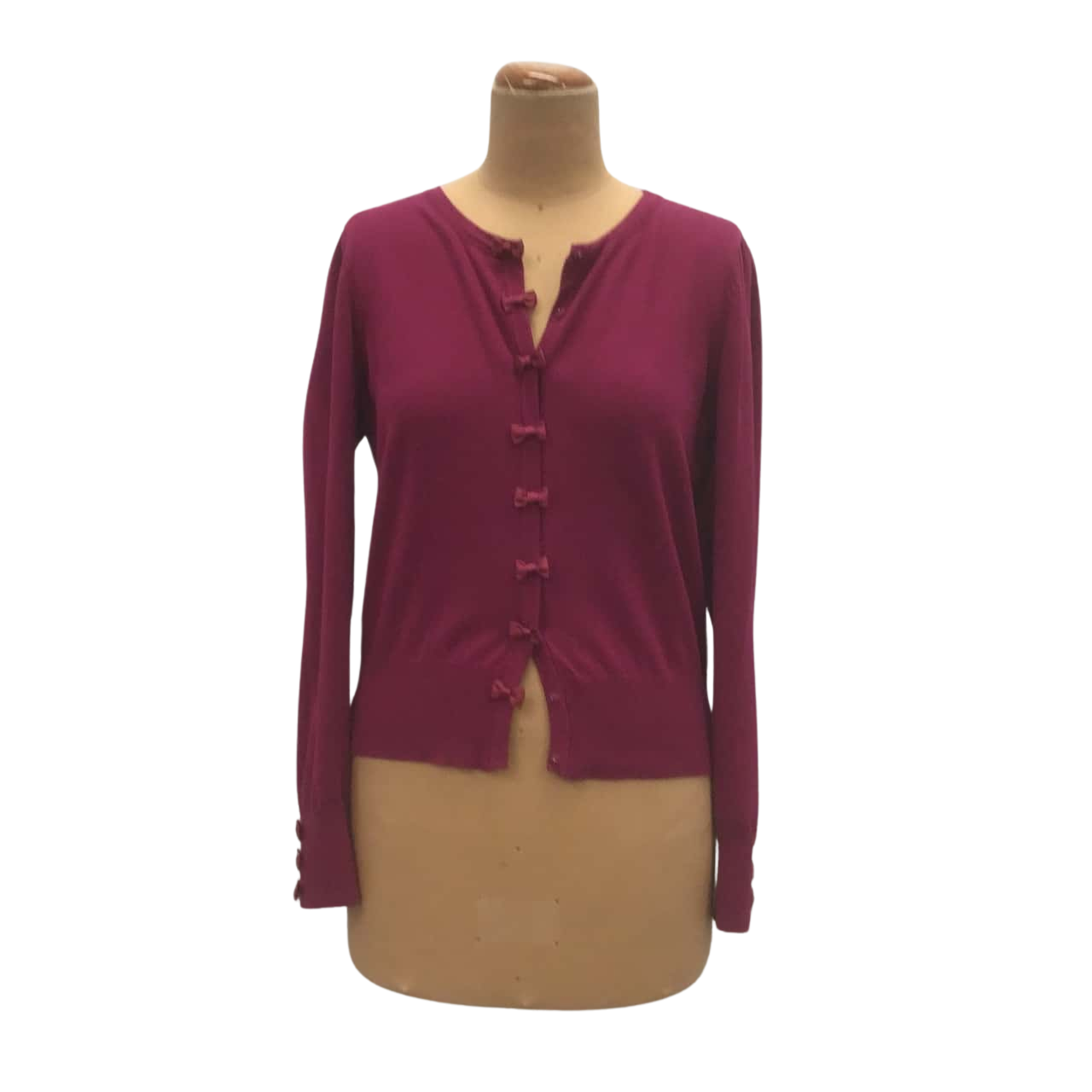 アンドマリー Ashley ribbon cardigan Ashley ribbon cardigan