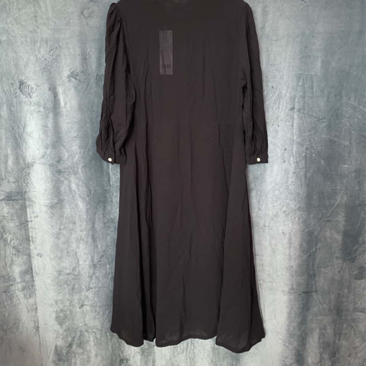knee length dresses for ladies Margo V-Neck Sweater Midi Dress Black / M