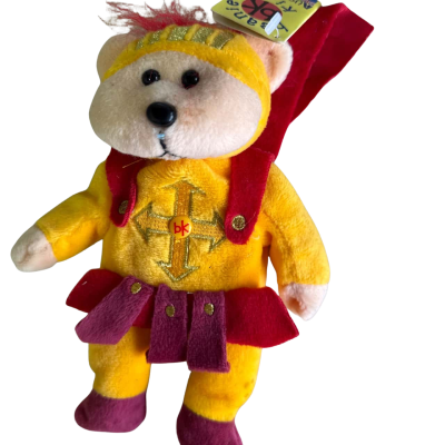 Russell The Gladiator Beanie Kid with Tag. Discontinued and Rare