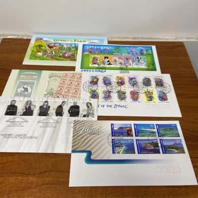 Collection of 60 First Day Covers from 2000s