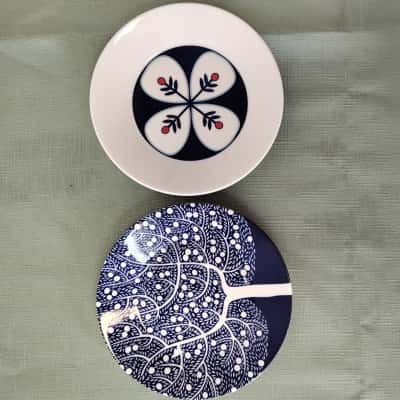 Royal Doulton Fable Side Plates – Folklore & Tree of Life Designs