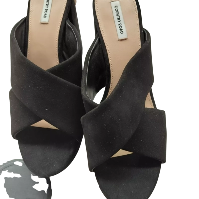 Country Road Womens  Size 41 Heels Black  