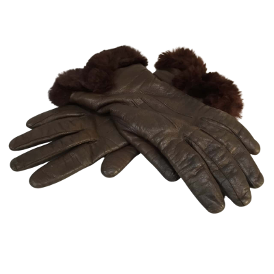 Vintage Buckley Nunn Brown Gloves 