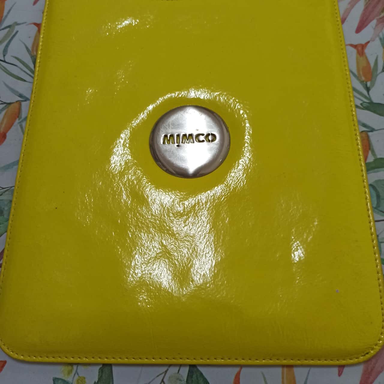Mimco Slip Case For Ipad Mini Bright Yellow
