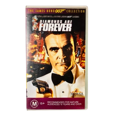 Diamonds Are Forever VHS