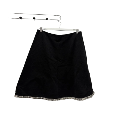 NEW Chalice Womens  Size M A-Line Skirt Black  