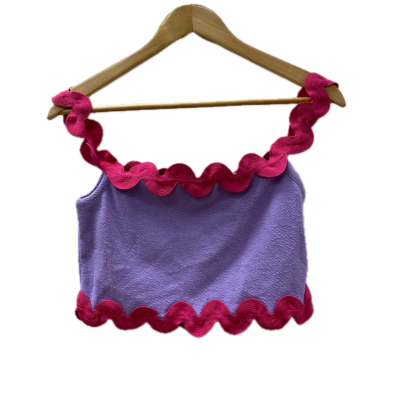 Maeve by Anthropologie Womens top Size M Pink  / Purple 