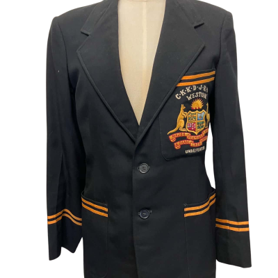 WESTON BEARS Sports Coat Navy Blue 