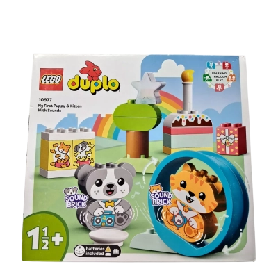 DUPLO MY FIRST PUPPY AND KITTEN WITH SOUNDS