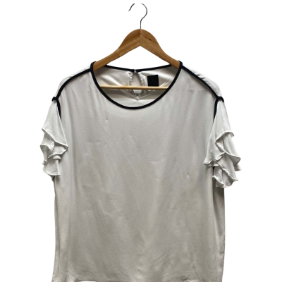 David Lawrence Womens  Size 14 White Top