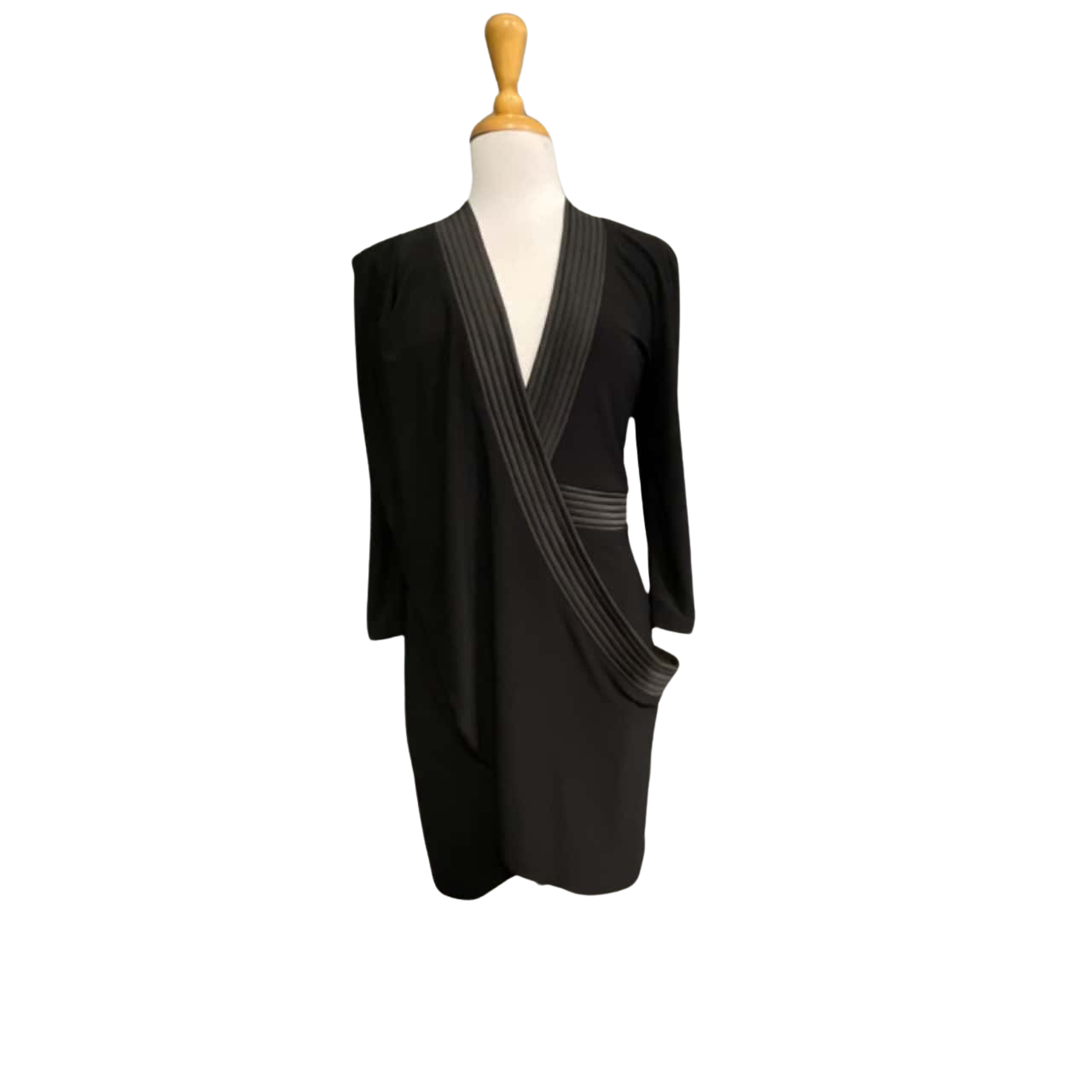 zhivago black dress House of Zhivago imperial Dress Luxe Couture Black Jersey Midi Dress w   BREAD BOUTIQUE