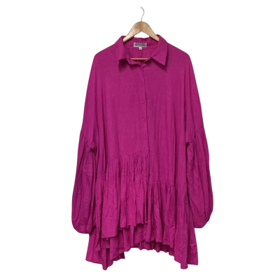 Bohemian Traders Shirt Dress Size XL Pink