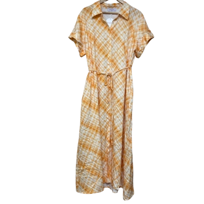 Brand New - Serafina Midi Shirt Dress - Size 16