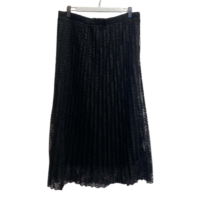 Liz Jordan Womens Skirt Size 14 Black  