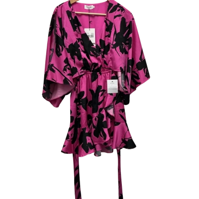 Tussah Womens  Size 8 Black  / Pink  dress New
