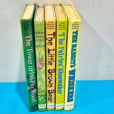 Vintage Enid Blyton Childrens Books x 5