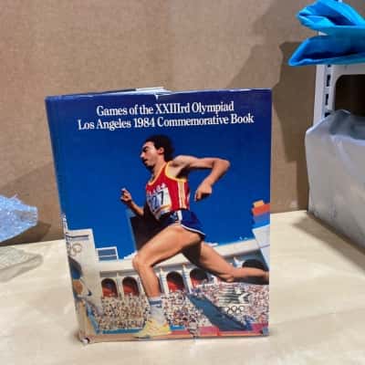 Games Of The XXIIIrd Olympiad Los Angeles 1984 Commemorative Book Published By International Sport Pulications Inc