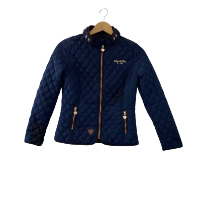  Max & Mia Girls 13-14 years old Navy Blue Quilted Jacket