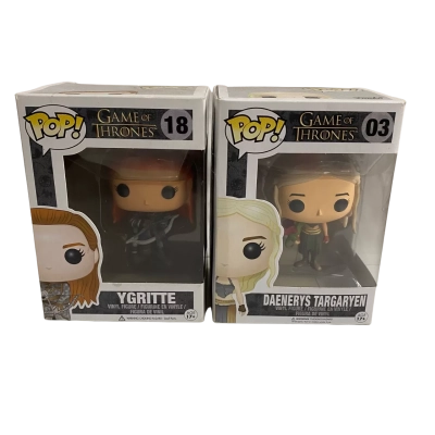 Game Of Thrones Ygritte & Daenerys Targaryen Funko Pop Vinyl Figures 