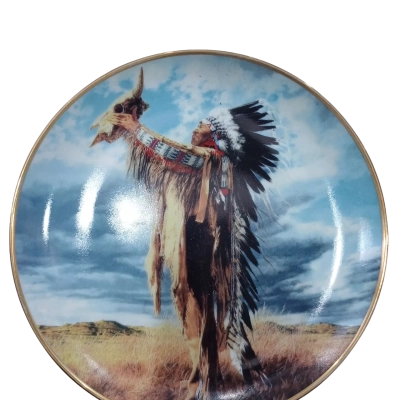 Prayer to the Great Spirit by Paul Calle plate