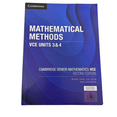 Mathematical Methods VCE 3&4