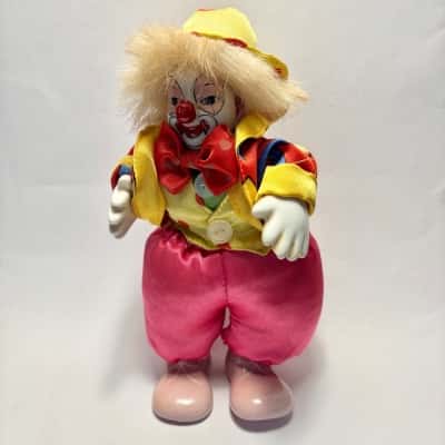 Vtg. Collectable Clown Figure 