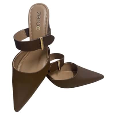 Zeroe Womens  Size 8 Heels Brown 