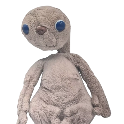 ET MOVIE 1982 PLUSH DOLL BY SHOW TIME  KAMARR