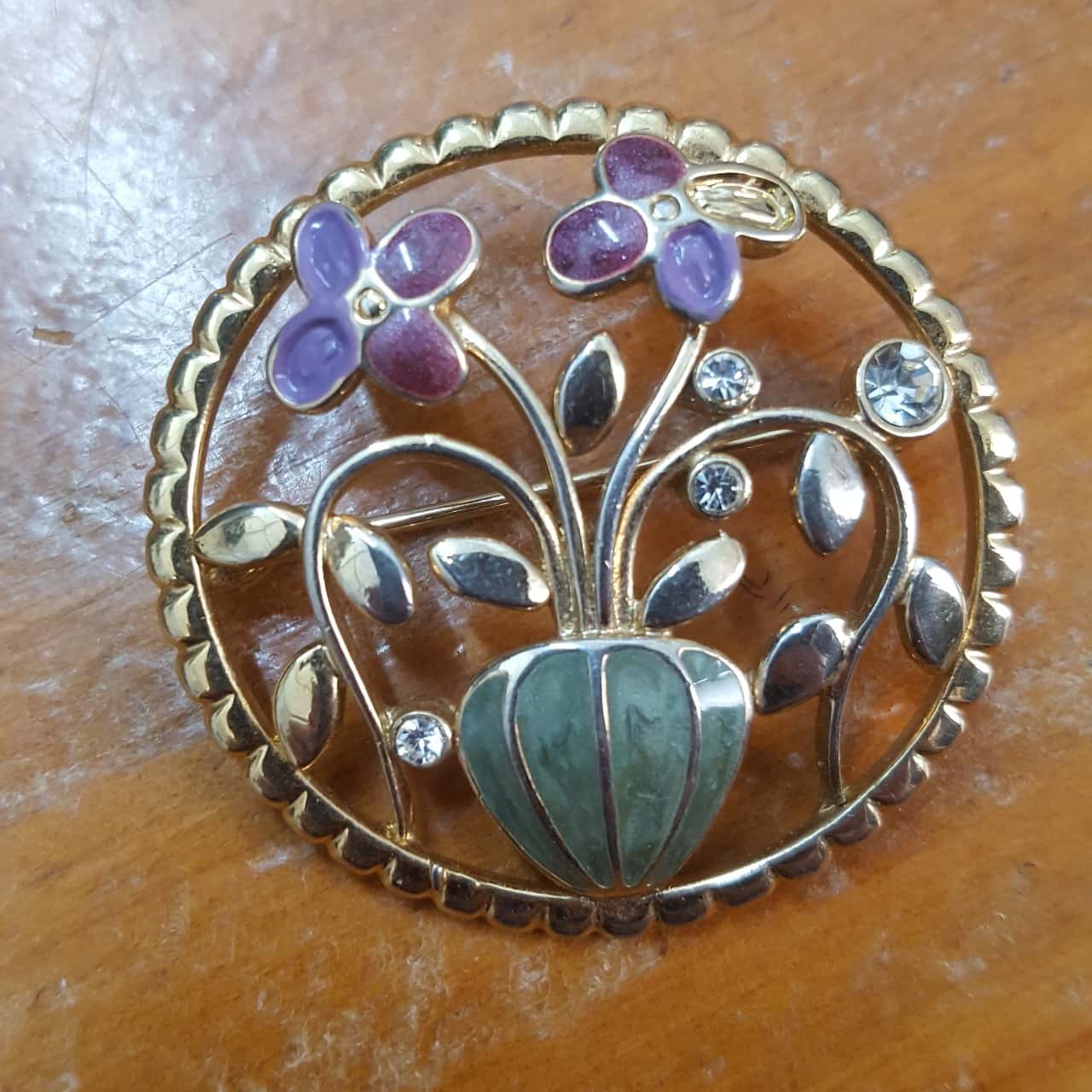 Womens Brooch Multicoloured (s)